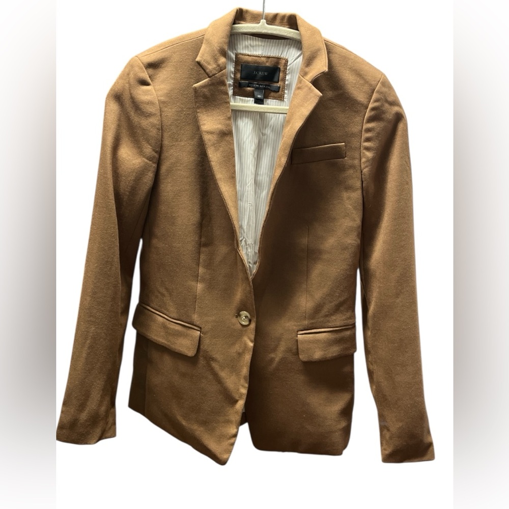 J. Crew Tan Regent Blazer